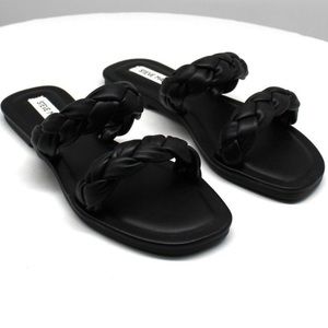 Steve Madden Women’s Persia Braided Slide Sandals